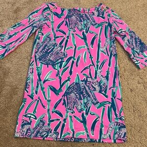 Lilly Pulitzer Pink and Blue Kids Dress